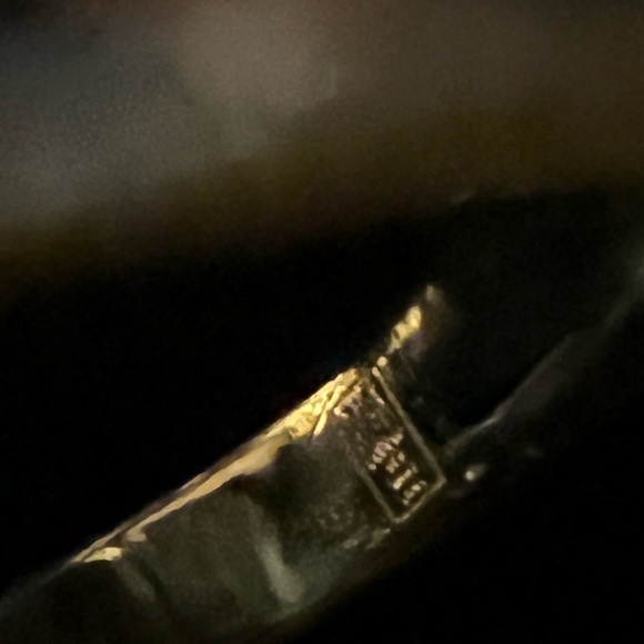 COPY - RLM Studio Sterling Silver Brass Druzy Two Tone Ring VINTAGE - Picture 3 of 6